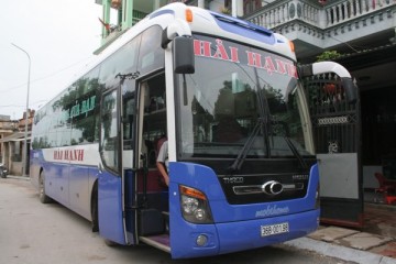 Xe khách đi sầm sơn